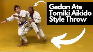 Gedan Ate Tomiki Aikido Style Throw - Applied Aikido