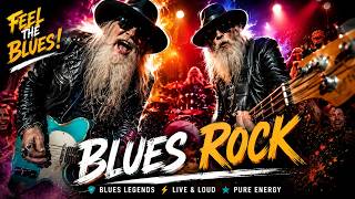 Jimi Hendrix, Eric Clapton, ZZ Top, Led Zeppelin – Classic Rock Blues Guitar Energy