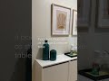 A functional narrow entryway design idea