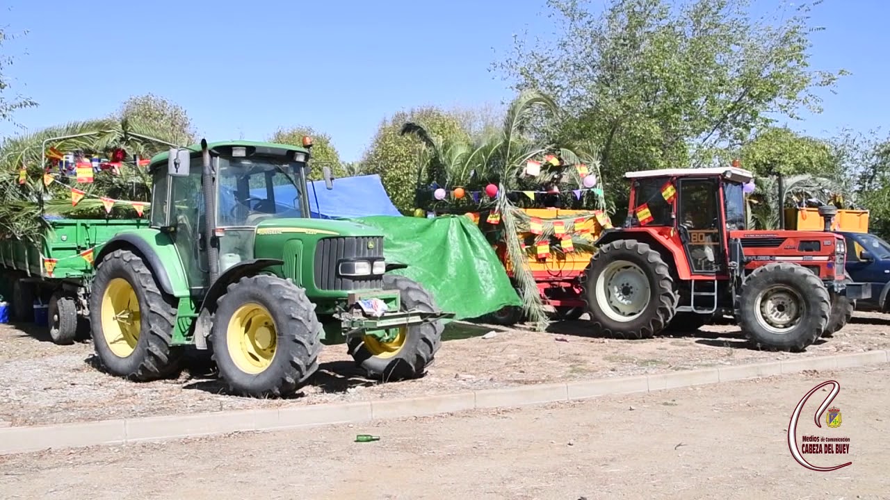 Romería en Belén y Concentración tractores, Cabeza del Buey 2019