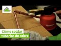 Cómo soldar tuberías de cobre · LEROY MERLIN