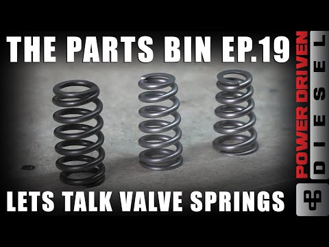12v Cummins 60lb Valve Springs vs Conical | Parts Bin EP 19 | Power Driven Diesel