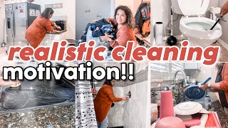 REALISTIC SPEED CLEANING 2022 | CLEAN WITH ME MOTIVATION | Boss Mom Hustle