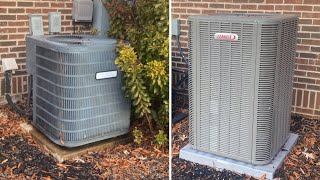 2025 Lennox Merit 14 & 2004 Goodman CPLE Heat Pumps | Full Defrost Cycles w/Steam Shows