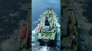 explores ocean mysteries😥 #peacefulwaves #deepsea #naturepower #ship #sea