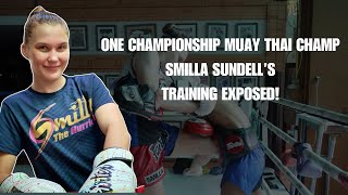 Smilla Sundell Prepares For ONE Championship Belt Defense - Training Revealed