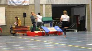 NK mini trampoline Mondial College Lindenholt. 28-04-2011