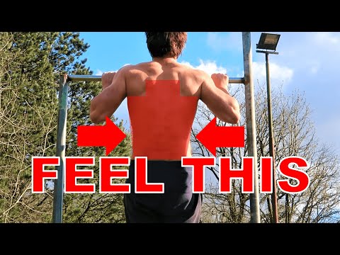 Why You Can't Feel Your Back During Pull Ups | How To Engage/Activate Your Lats