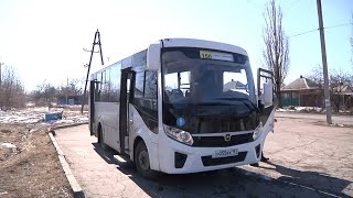 картинка: Новые автобусы вышли на маршруты Красного Луча