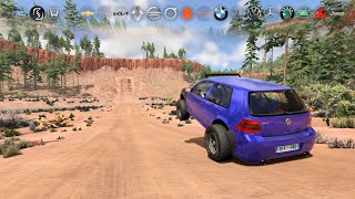 Car jump Test #11 - beamngdrive