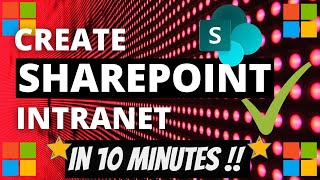 Create SharePoint Intranet Website in 10 minutes screenshot 4