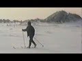 Sensation : Skifahrer auf Baltrum! Winter 1986