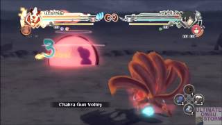 NUNSG: Advanced Combos (Part 10) (Sage Naruto 150+% health combo)