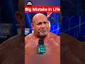 Goldberg's biggest mistake #wwe #goldberg