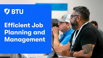 Efficient Job Planning & Management: Buildertrend University