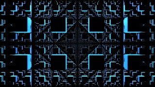 Free HD VJ Loop Animation - 3D LED Cubes Pack / Ghosteam