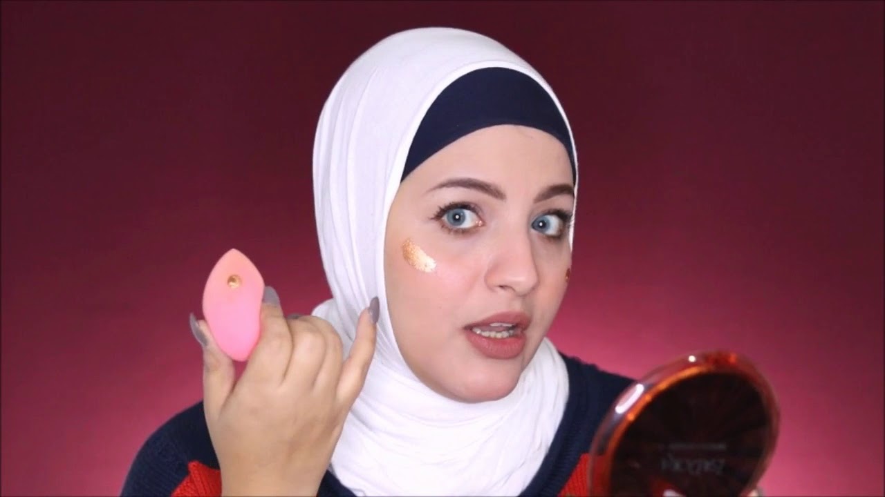 اصنعى بنفسك اضاءة سائله  مش بشادوا ولا بهايلايتر قديم بمنتج عند الحلوانى  | النتيجه مذهلة