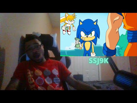 Sonic vs Goku Rap Battle! (Reaction)