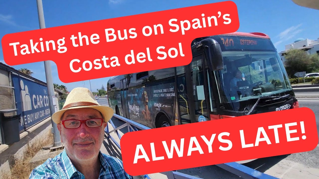 На автобусе по побережью Коста-дель-Соль в Испании 🇪🇸 из Сан-Педро в Сабинильяс через Эстепону
