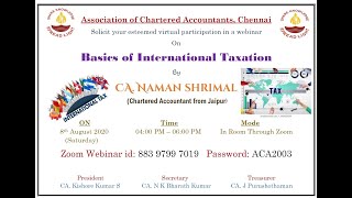 Basics of International Taxation Guide