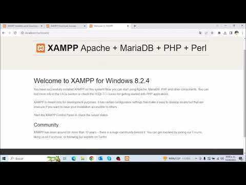 Servidor Web Local: Como instalar y configurar XAMPP en Windows de forma básica. Tutorial en Español