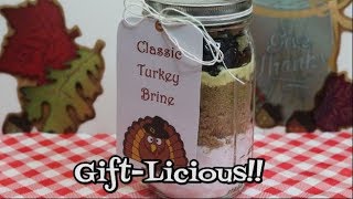 Today we are kicking off our official series of thanksgiving recipes
for 2017 with this turkey brine gift in a jar. next week i will share
how to tur...