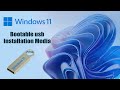 How to Create bootable USB flash drive for Windows 11 clean installation