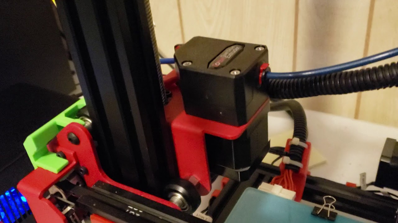 Alfawise U20 Dual Drive Extruder Upgrade - YouTube