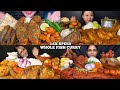 ASMR: Eating Whole Fish Curry Eating Challenge 😍😋 With Roti Paratha And Basmati Rice Mukbang🤤