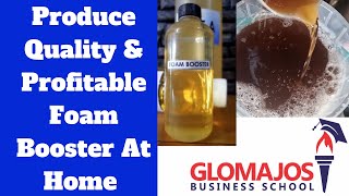 How To Make Your Own Quality Foam Booster In 10 Minutes Or Less