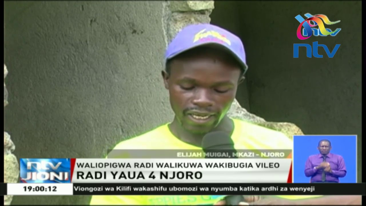 Watu wanne wapigwa radi wakibugia vileo, Njoro