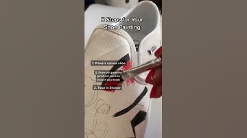 5 Steps to Painting Your Canvas Shoes