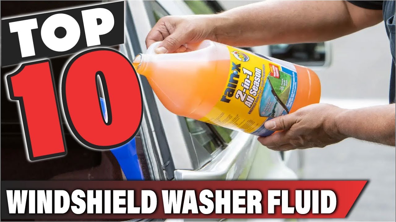 Which windshield washer fluid should you use? — Economical Insurance