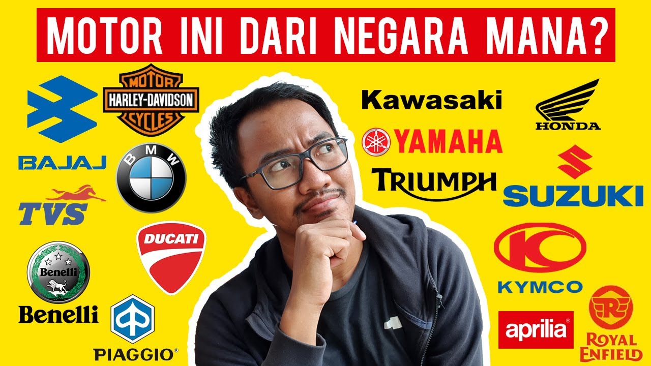 Negara Asal Merek Motor di Dunia! - YouTube
