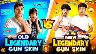 OLD FREE FIRE 😭 vs NEW FREE FIRE 😱 In Gun Skins 🔫 Missing Old Free Fire 😢 - Garena Free Fire