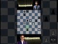 Fabiano Caruana vs Dommaraju Gukesh chess match 🔥☠️♟️ #chess #gm #chessshorts