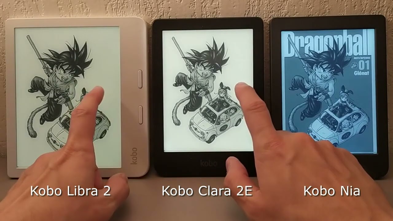 KOBO LIBRA 2 vs KOBO CLARA 2E vs KOBO NIA - Best KOBO eReader 