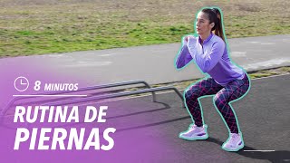 Rutina de Piernas y Glúteos ✨ Tonificar tus piernas fácilmente en 8 minutos | Lorena ZeFitness