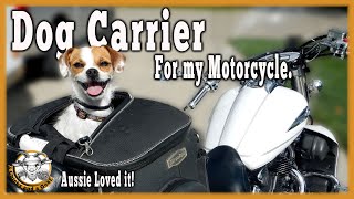 Dog Carrier for my Motorcycle.