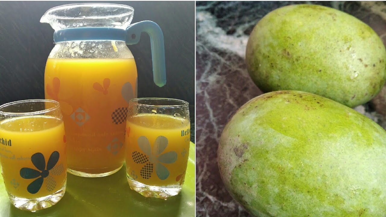 Fresh Mango Juice l Homemade Fresh Mango Juice l How to make mango