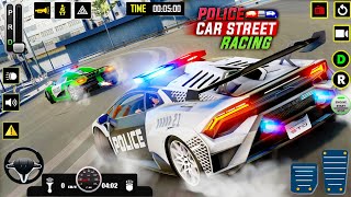 Police Car Mega Ramp Racing - Impossible Stunts Car Driving Simulator - Android GamePlay
