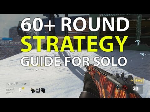 Exo Survival: High Rounds 60+ - "SOLO STRATEGY" Guide for Bio Lab + Tips! - (Advanced Warfare)