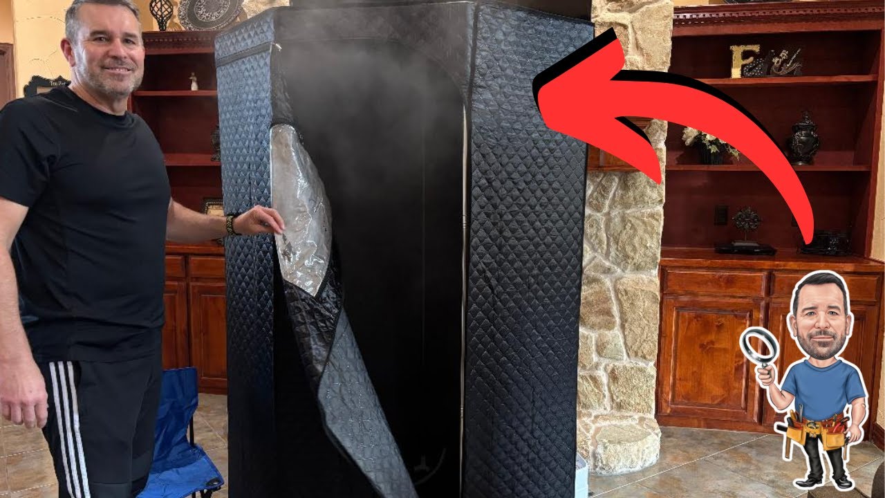 Home Steam Sauna Tent Overview I Is It Worth It? #ad #amazoninfluencer