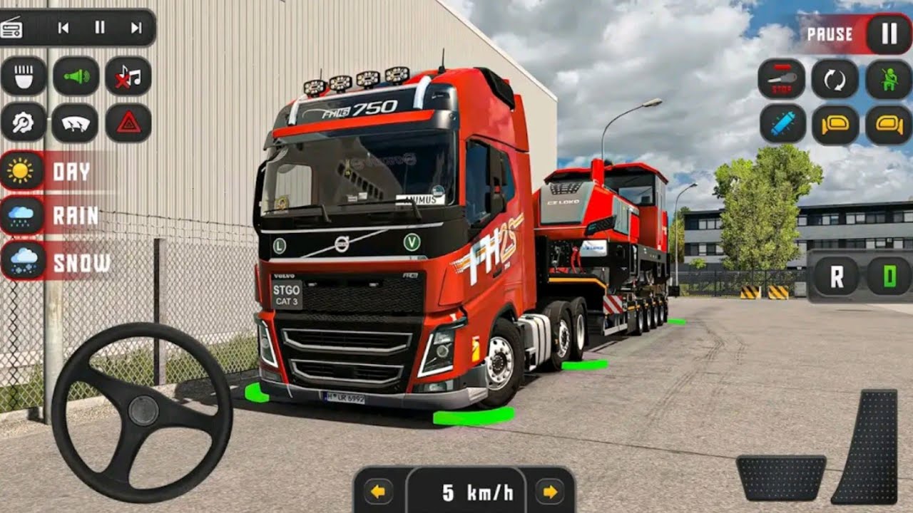 City Truck Driving Game Sim 3D - Android GamePlay 2026