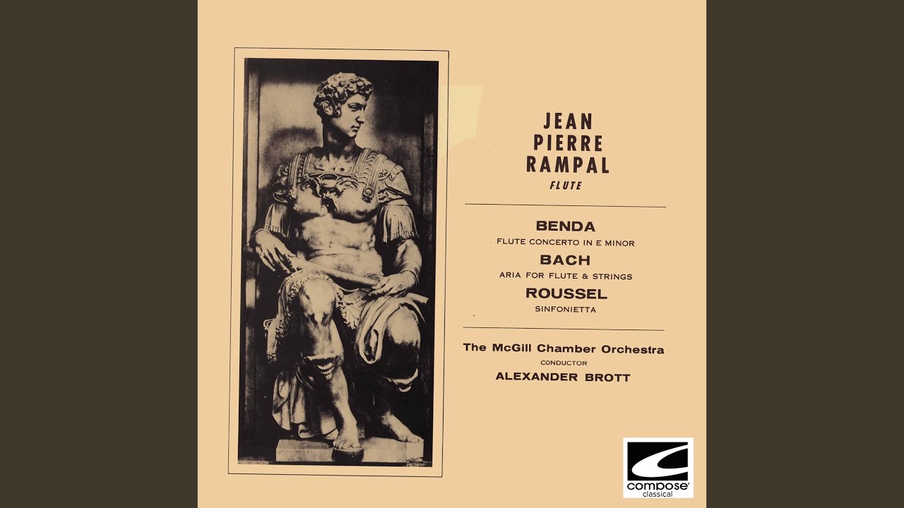 Aria For Flute & Strings (from Suite No. 3 in D)