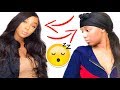 How To Tie Down Your Frontal Wig When You Sleep & Shower! QUICK & EASY METHOD!
