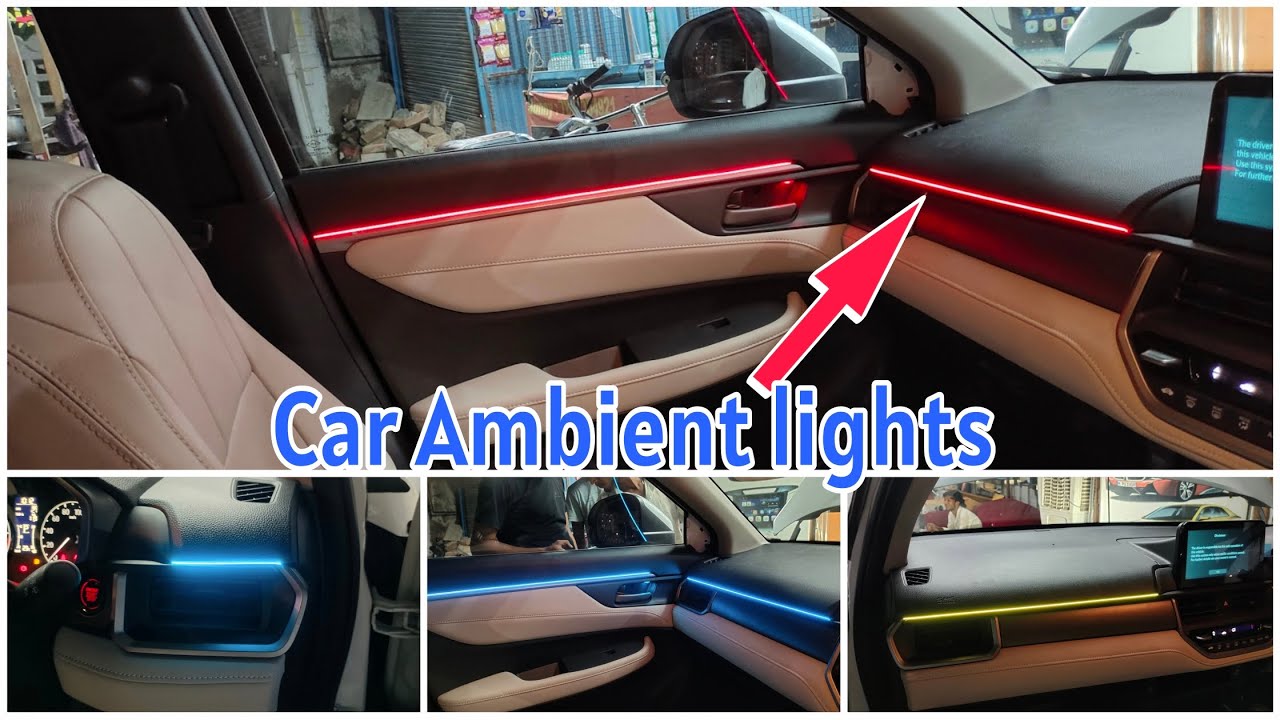 How to Car Ambient lights, Car Best Ambient k4 lights, # ...