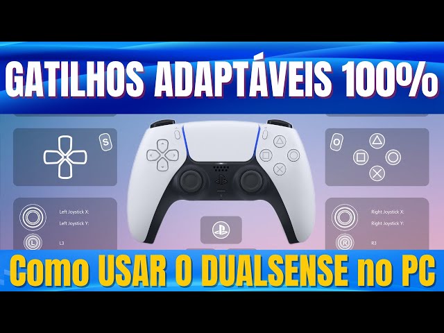 TUTORIAL: Como conectar o controle DualSense do PS5 no PC