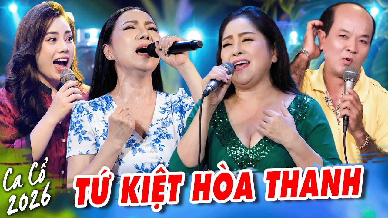 Phê Mãn Nhãn! TỨ KIỆT HÒA THANH kết hợp ca vọng cổ hơi dài nghe mà sướng cái nư🔥Ca Cổ Thần Tượng