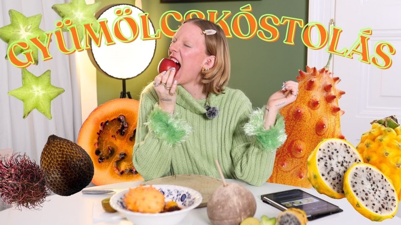 Megvettem MINDEN különleges gyümölcsöt, amit találtam🤤🍊🥥🍌🥝